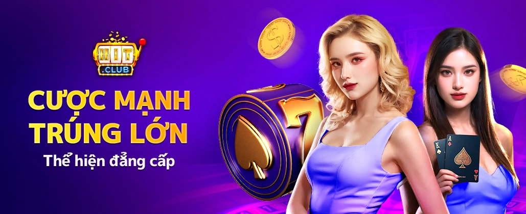 Biểu ngữ HitClub tại hello88 dành cho di động